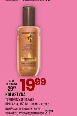 Turboprzyspieszacz opalania Kolastyna promocja w Drogerie Natura
