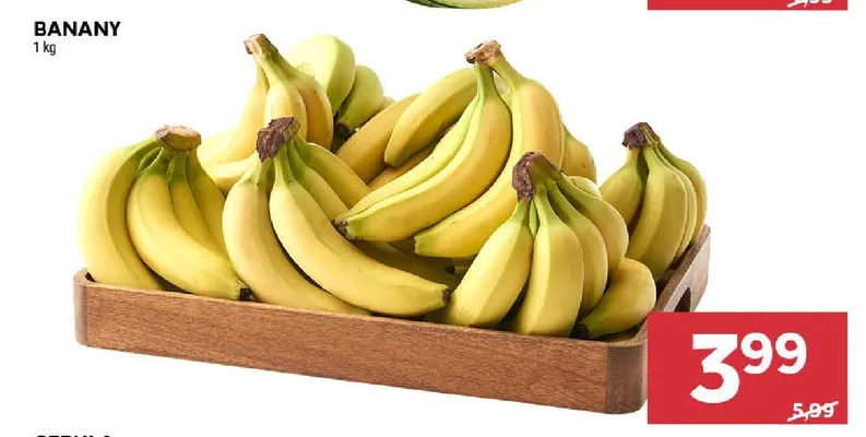 Banany promocja w Stokrotka