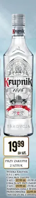 Wódka Krupnik promocja w Dino