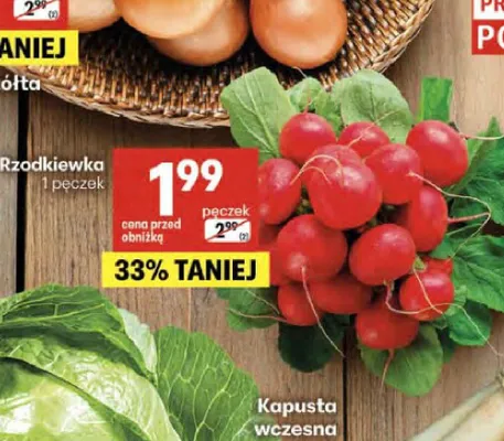 Rzodkiewka promocja w Delikatesy Centrum