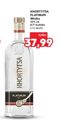 Wódka platinum promocja w Kaufland