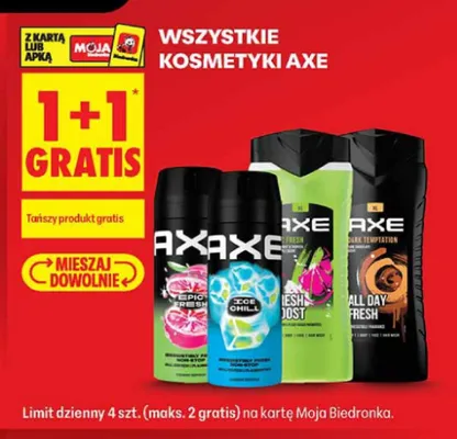 Żel pod prysznic Axe Ice Chill promocja w Biedronka