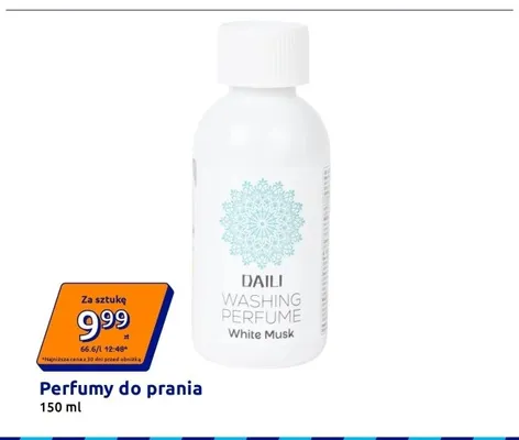 Perfumy do prania DAILI White Musk promocja w Action