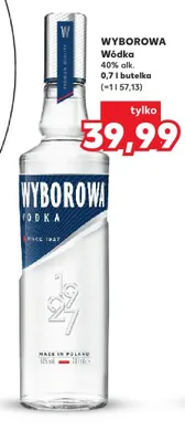 Wódka Wyborowa promocja w Kaufland