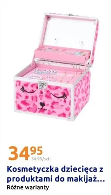 Kosmetyczka dziecięca z produktami do makijażu promocja w Action