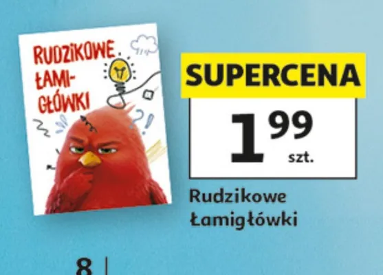 Książka Rudzikowe Łamigłówki promocja w Auchan
