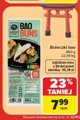 Bułeczki bao Bao Asia promocja w Carrefour Market
