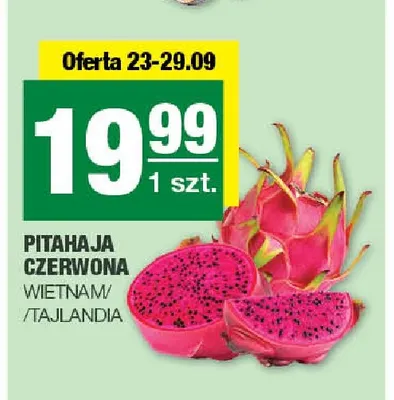 Pitahaja czerwona promocja w SPAR
