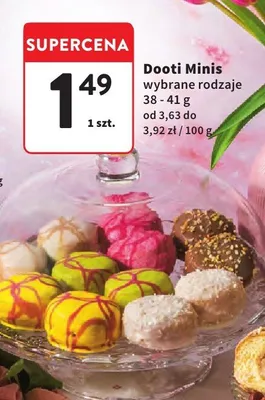 Dooti Minis wybrane rodzaje promocja w Intermarche