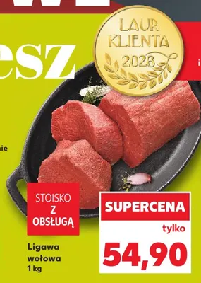 Ligawa wołowa promocja w Kaufland