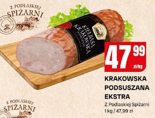 Krakowska podsuszana ekstra promocja w Chorten