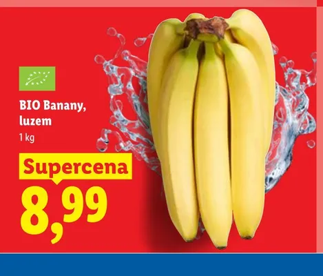 BIO Banany luzem promocja w Lidl