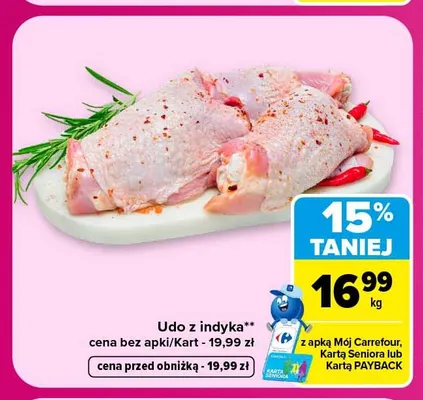 Udo z indyka promocja w Carrefour