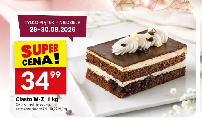 Ciasto W-Z Białecki promocja w Twój Market