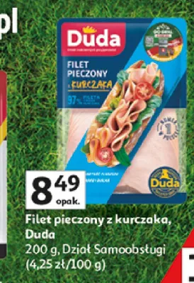 Filet pieczony z kurczaka Duda promocja w Auchan