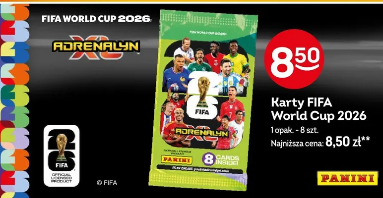 Karty FIFA World Cup 2026 promocja w Żabka