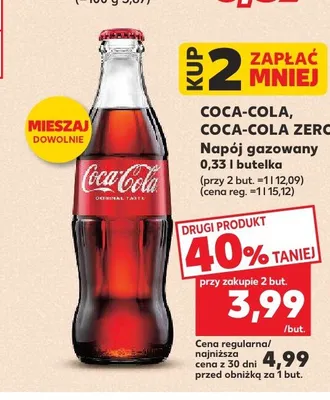 Napój gazowany Coca-Cola promocja w Kaufland