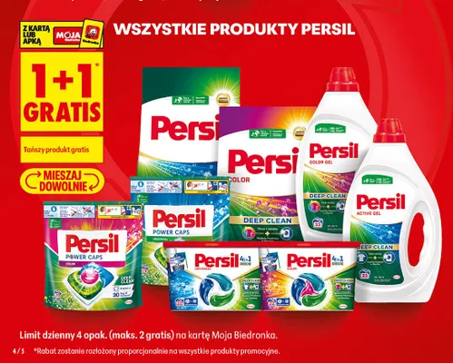 Produkty Persil promocja w Biedronka