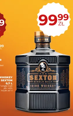 Whiskey Sexton promocja w Duży Ben