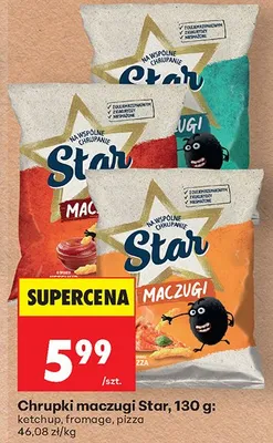 Chrupki maczugi fromage promocja w Biedronka
