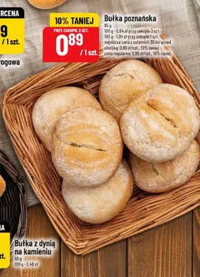 Bułka poznańska promocja w POLOmarket