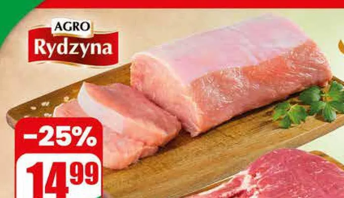 Schab bez kości AGRO Rydzyna promocja w Dino