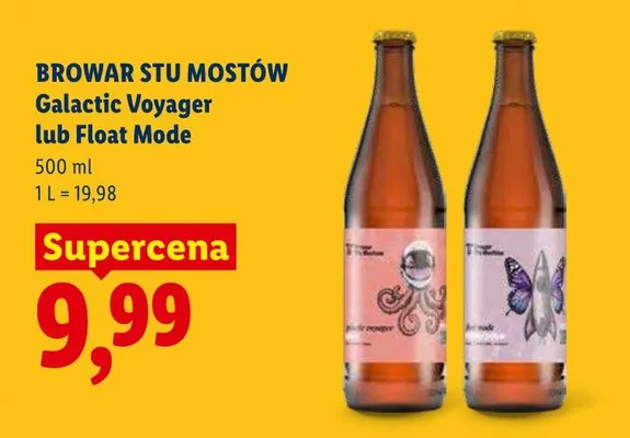 Piwo Stu Mostów Galactic Voyager promocja w Lidl