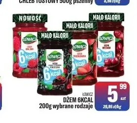 Dżem 6kcal Łowicz promocja w Tomi Markt