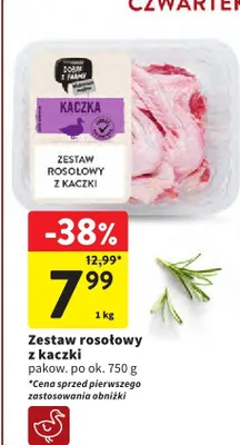 Zestaw rosołowy z kaczki promocja w Intermarche