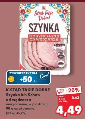 Schab marynowany od wędzarza promocja w Kaufland