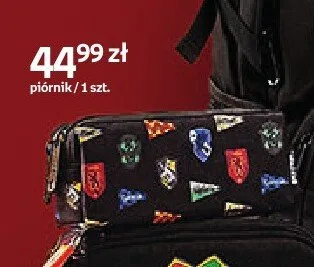 Piórnik Harry Potter z naszywkami mały promocja w Empik