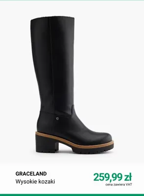 Wysokie kozaki Graceland promocja w Deichmann