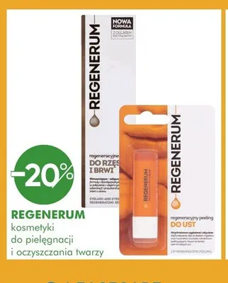Serum do rzęs i brwi Regenerum promocja w Super-Pharm