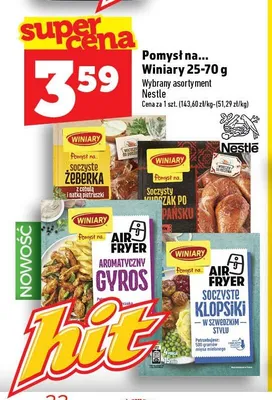 Pomysł na soczysty kurczak po pańsku Winiary promocja w TOPAZ