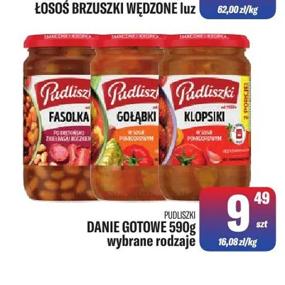 Danie gotowe Klopsiki Pudliszki promocja w Tomi Markt