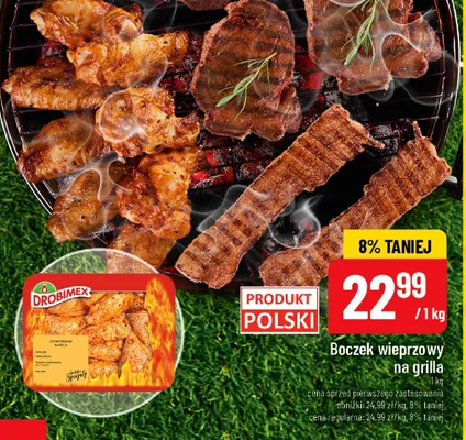 Boczek wieprzowy na grilla promocja w POLOmarket