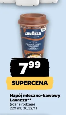 Napój mleczno-kawowy Lavazza promocja w Netto
