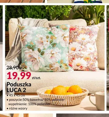 Poduszka Luca 2 promocja w Salony Agata