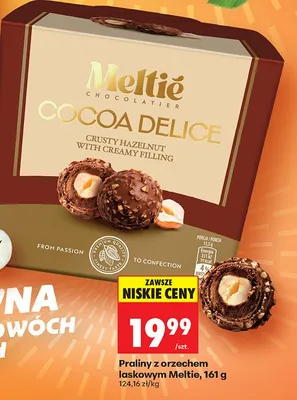 Praliny z orzechem laskowym Cocoa Delice promocja w Biedronka
