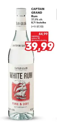 Rum Captain Grand promocja w Kaufland