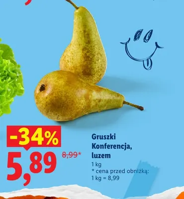 Gruszki Konferencja promocja w Lidl