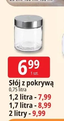 Słój z pokrywą promocja w Leclerc