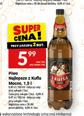 Piwo Najlepsze z Kufla Mocne promocja w Twój Market