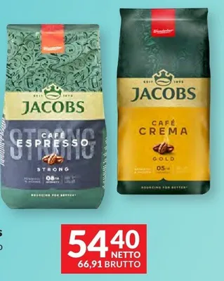 Kawa ziarnista Café Espresso Strong promocja w Makro