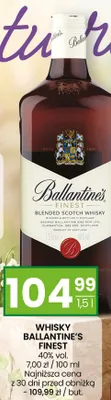 Whisky Ballantine's Finest 1.5l promocja w Twój Market