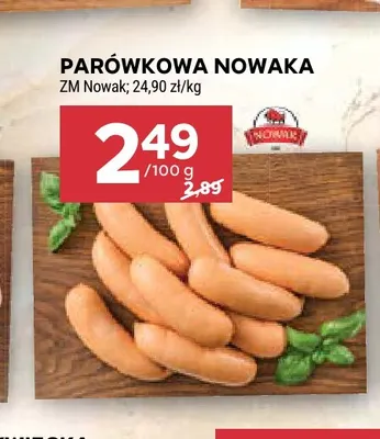 Parówkowa Nowaka ZM Nowak promocja w Stokrotka