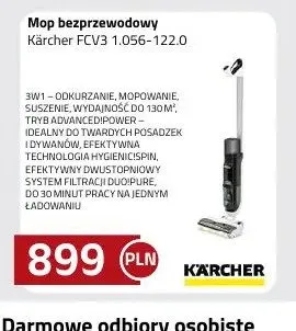 Mop bezprzewodowy Kärcher FC3 1,056-122,0 promocja w kakto.pl