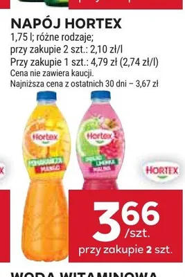 Napój Hortex Jabłko Pomarańcza Mango promocja w Stokrotka
