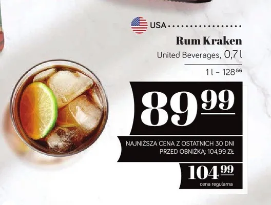Rum Kraken promocja w POLOmarket