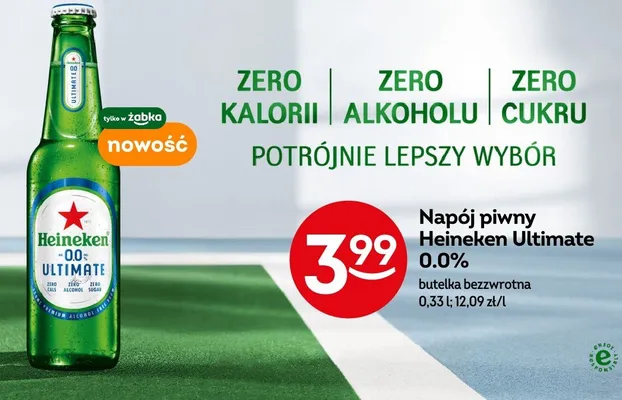 Napój piwny 0.0% promocja w Żabka